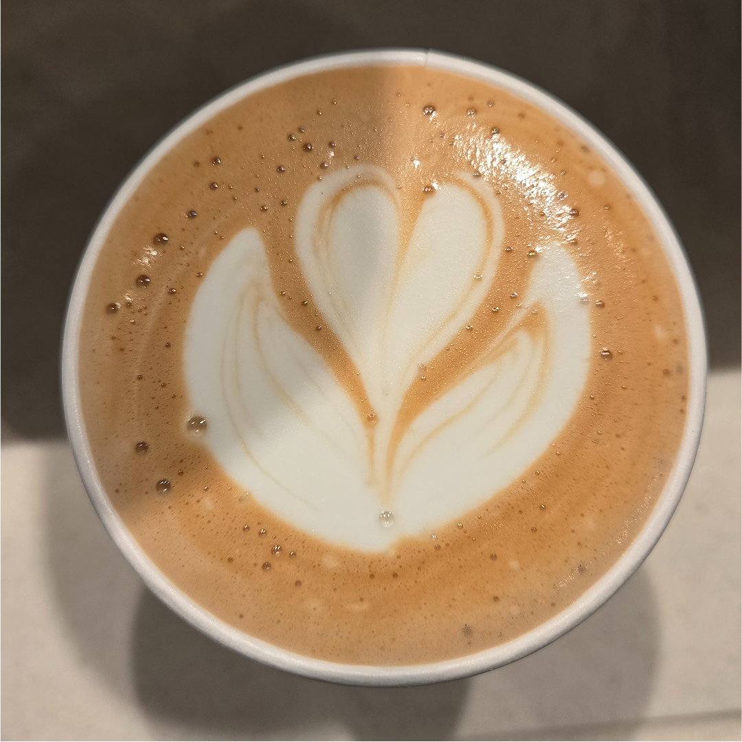 picture of my successful latte art